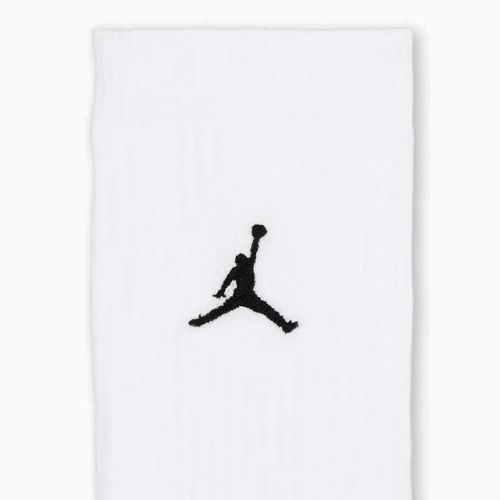 Socken Jordan Everyday Cushioned Crew 6 pairs white/black