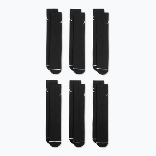 Socken Jordan Everyday Cushioned Crew 6 pairs black/white