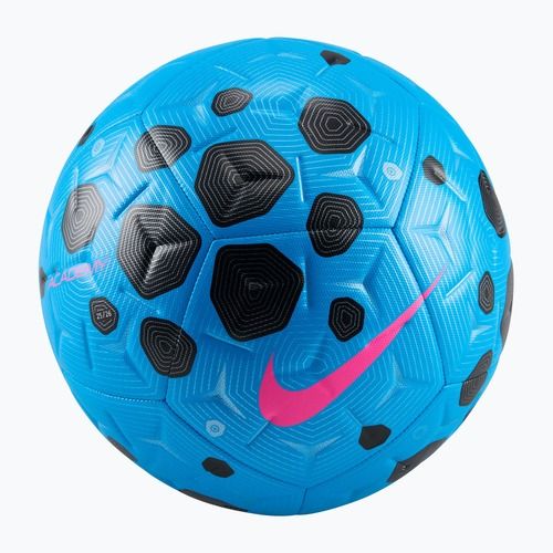 Fußball Nike Academy blue glow/black/pink blast Größe 5