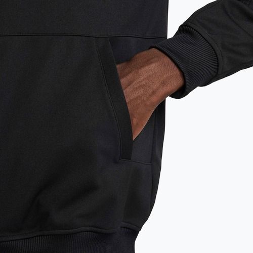 Herren Tennissweatshirt Nike Court Heritage black/black