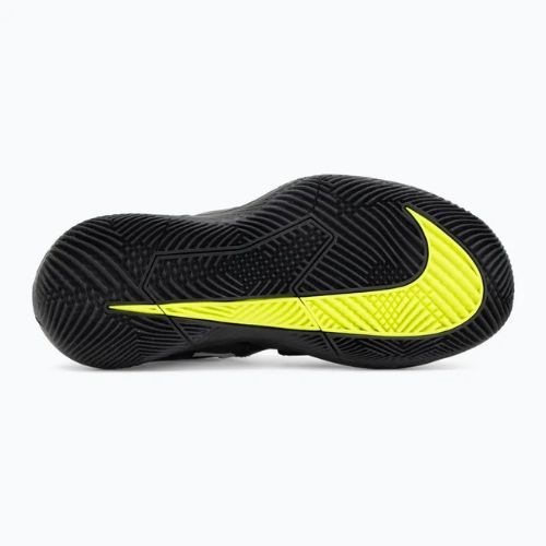 Kinder-Tennisschuhe Nike Court Vapor X Jr black/volt/white