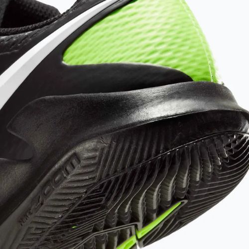 Kinder-Tennisschuhe Nike Court Vapor X Jr black/volt/white