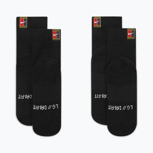 Socken Nike Court Multiplier Max 2 Paar black/black