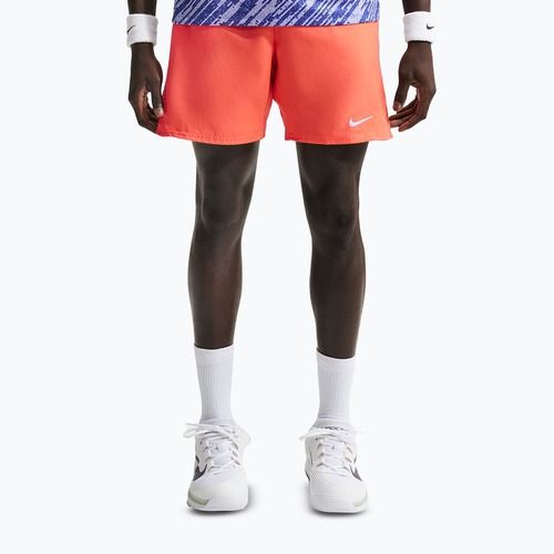 Herren-Tennisshorts Nike Court Dri-Fit Victory 7" turf orange/white