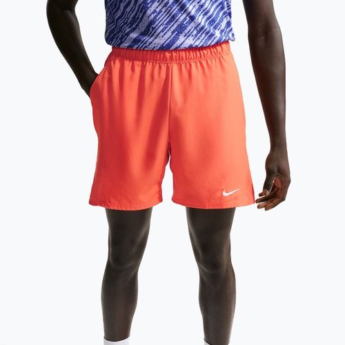 Herren-Tennisshorts Nike Court Dri-Fit Victory 7" turf orange/white