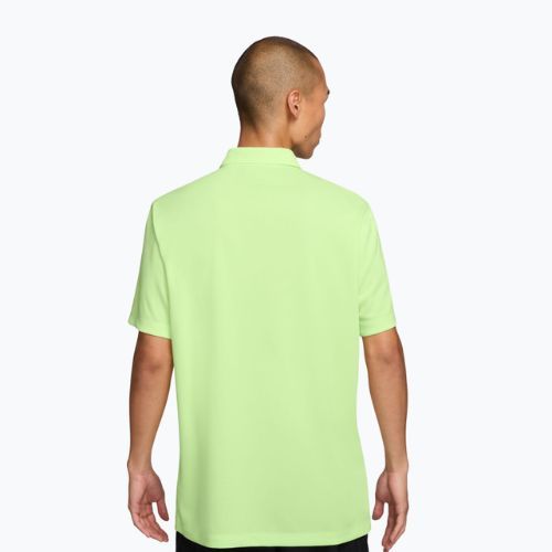 Herren-Tennis-Poloshirt Nike Court Dri-Fit Polo Solid light liquid lime/black