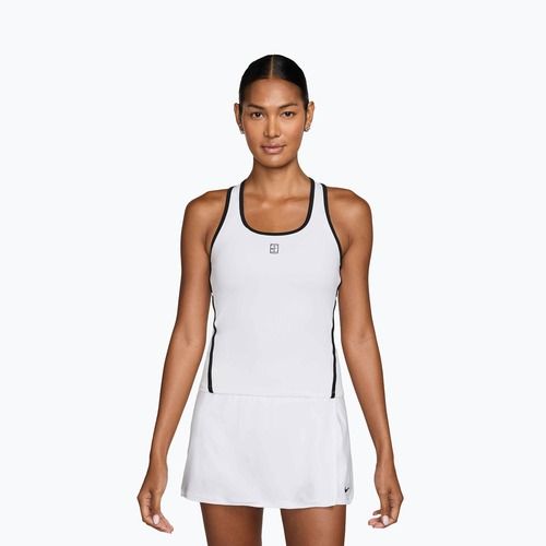 Damen-Tennis-Top Nike Advantage Dri-Fit Tank white/black