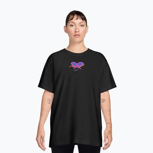 Damen-Tennisshirt Nike Slam Dri-Fit black