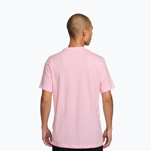 Herren T-Shirt Nike Court Heritage pink foam