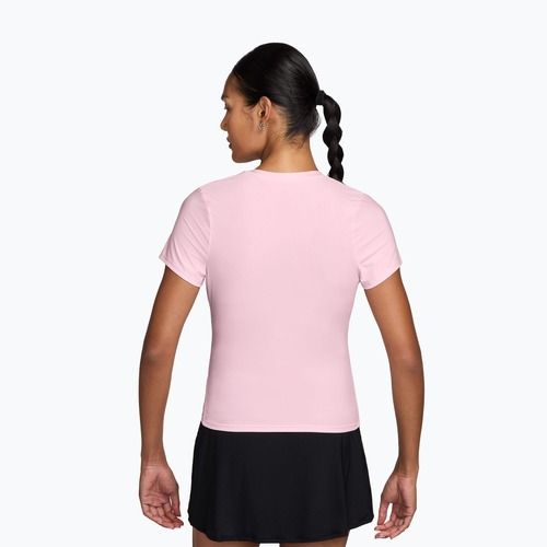 Damen-Tennisshirt Nike Victory Dri-Fit pink foam/white