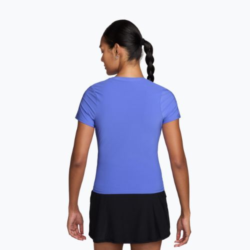 Damen-Tennis-T-Shirt Nike Victory Dri-Fit sapphire/white
