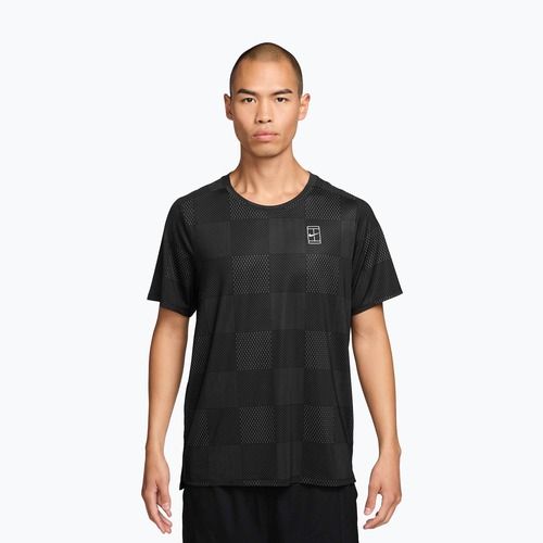 Herren-Tennis-T-Shirt Nike Court Dri-Fit Advantage Print