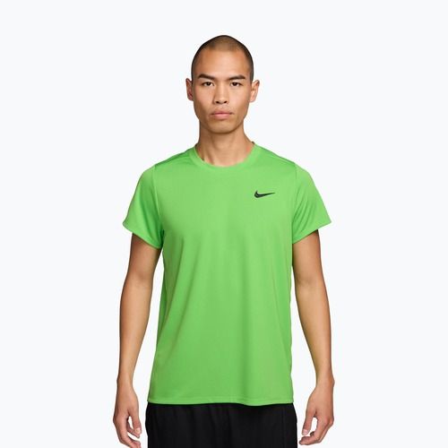 Herren-Tennis-T-Shirt Nike Court Dri-Fit Victory Mean Green/Black