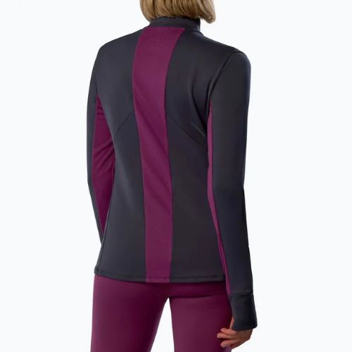 Damen-Laufpullover Mizuno Active Warm Half Zip baritone blue
