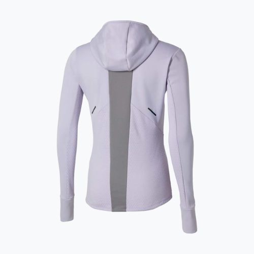 Damen-Lauf-Hoodie Mizuno Active Warm Hooded Icelandic Blue