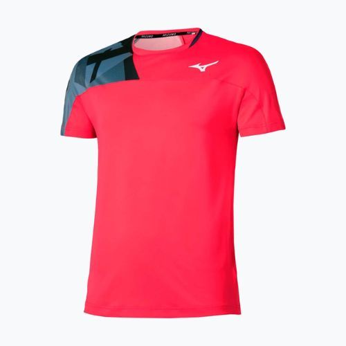 Herren-Tennisshirt Mizuno Daybreakers Shadow vibrant red