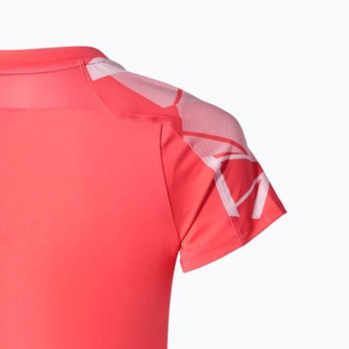 Damen-Tennisshirt Mizuno Daybreakers Printed calypso coral