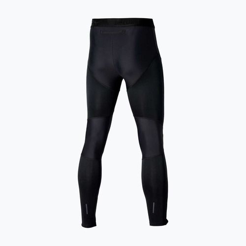 Herren Lauftights Mizuno Tech Thermal Charge Long black