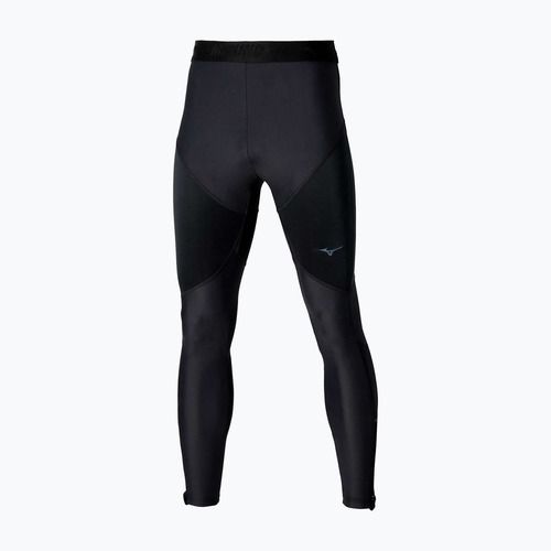 Herren Lauftights Mizuno Tech Thermal Charge Long black