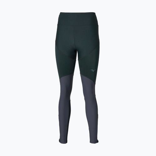 Damen-Laufleggings Mizuno Tech Thermal Charge Long black/odyssey gray