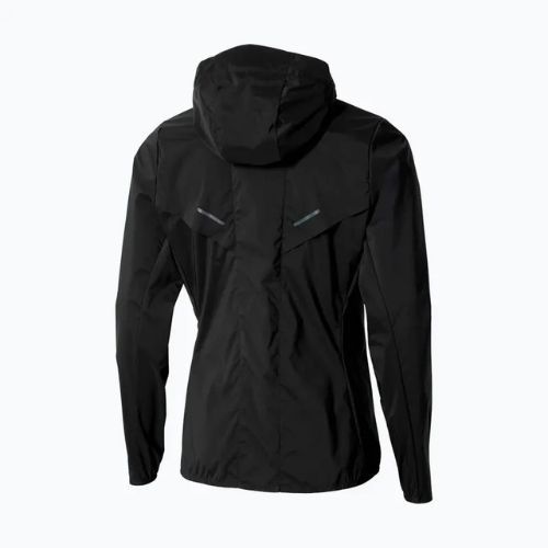 Damen-Laufjacke Mizuno Tech Thermal Charge Hooded black