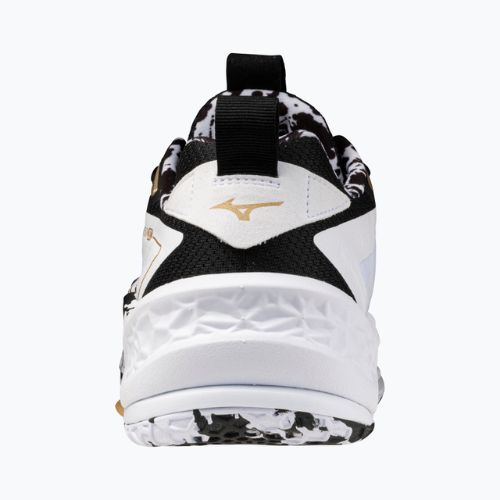 Handballschuhe Mizuno Wave Stealth Neo 2 white/black/ge gold