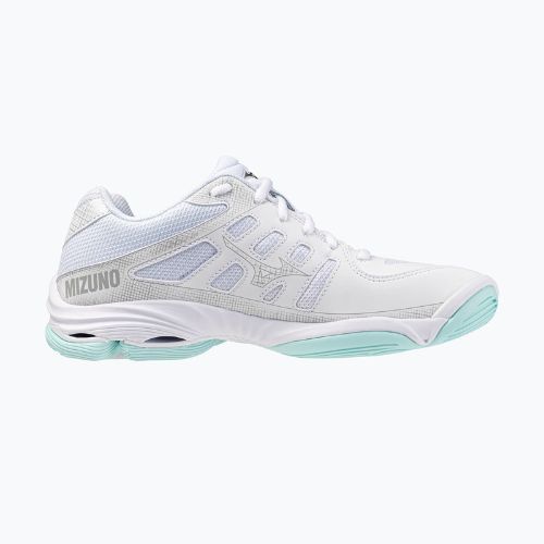 Damen-Volleyballschuhe Mizuno Wave Voltage 2 white/blue tint
