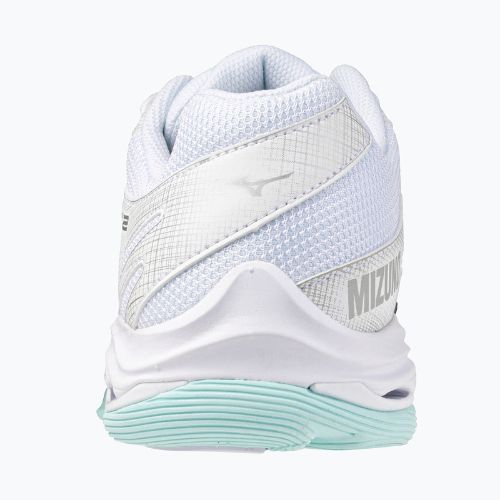 Damen-Volleyballschuhe Mizuno Wave Voltage 2 white/blue tint