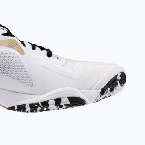 Volleyballschuhe Mizuno Wave Lightning Z8 Mid white/black/gold