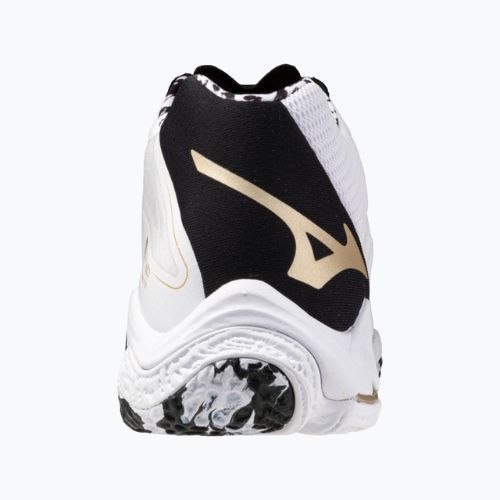 Volleyballschuhe Mizuno Wave Lightning Z8 Mid white/black/gold