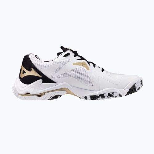 Volleyballschuhe Mizuno Wave Lightning Z8 white/black/ge gold