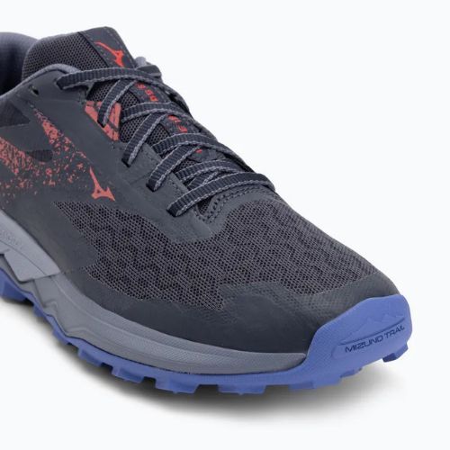 Damen-Laufschuhe Mizuno Wave Ibuki 5 GTX Odyssey grey/calypso coral/iris bloom