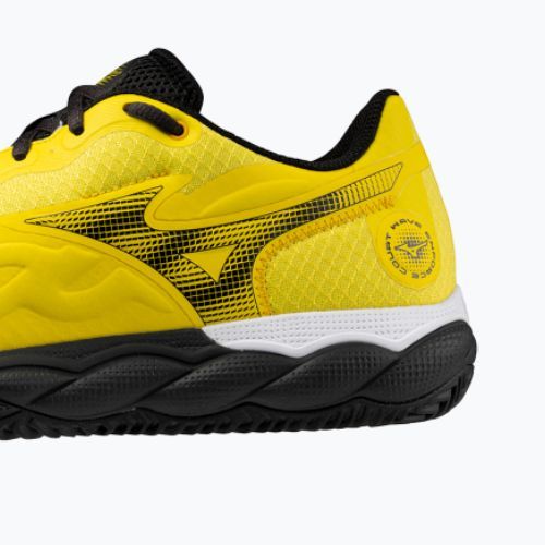 Padel-Schuhe Mizuno Wave Enforce Court Padel Vibrant yellow/black/black sand