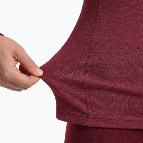 Damen Thermo-Unterwäsche-Set WOOLCANO Merino SET0543 burgundy