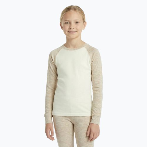 Kinder Thermounterwäsche-Set WOOLCANO Merino SET0982 beige