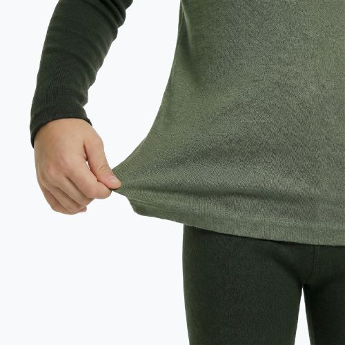 Kinder Thermo-Unterwäsche-Set WOOLCANO Merino SET0982 khaki