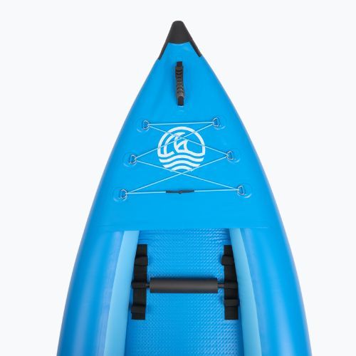 Aufblasbares 3‑Personen‑Kajak AQUASTIC Cortez 15'7" hybrid blue