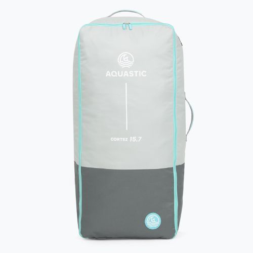 Aufblasbares 3‑Personen‑Kajak AQUASTIC Cortez 15'7" hybrid blue