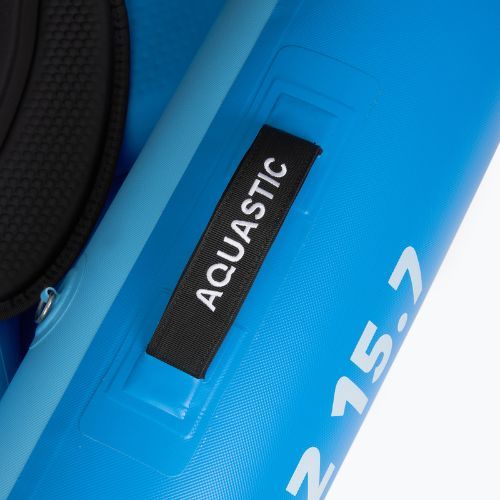 Aufblasbares 3‑Personen‑Kajak AQUASTIC Cortez 15'7" hybrid blue
