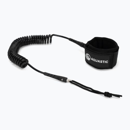 SUP Leash 10' AQUASTIC Schwarz