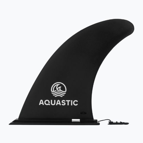 Finne für SUP-Boards AQUASTIC SLIDE-IN 9" Schwarz