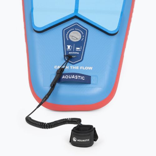 Set Board SUP aufblasbar AQUASTIC Touring 11'6" blau