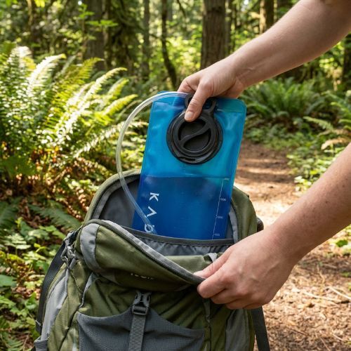 Trinkblase KADVA Flowbie ClickFit 3 l blau