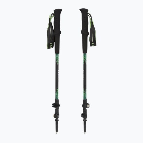Trekkingstöcke KADVA Torre adjustable carbon green