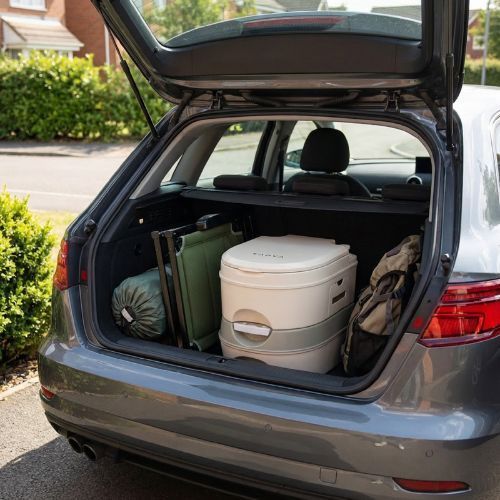 Chemietoilette KADVA Throno PRO grey