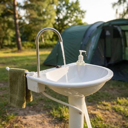 Camping-Waschbecken KADVA ViaAlta Grau
