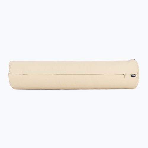 Bolster für Yoga mit Buchweizenschalen XTREXO Contempla beige