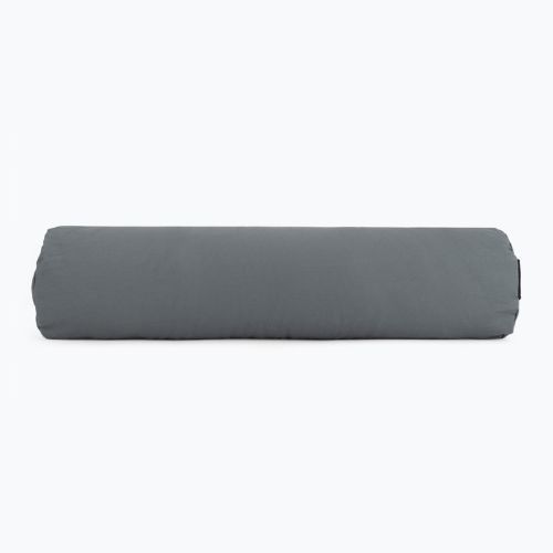 Bolster für Yoga mit Buchweizenschalen XTREXO Contempla grau