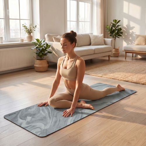 Yogamatte XTREXO Softea violett