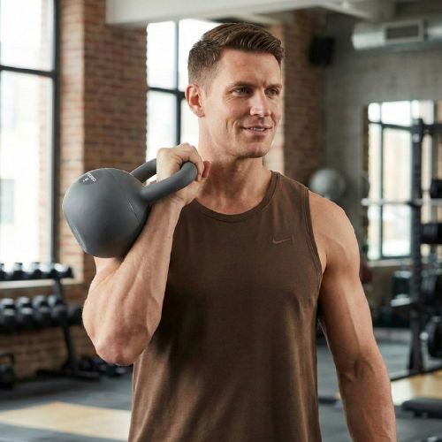 Soft-Kettlebell XTREXO 12 kg Grau